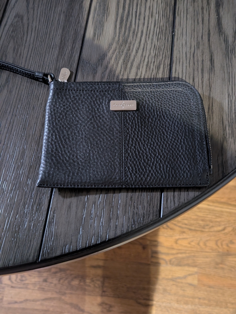 Cole Haan Pebbled Leather Wristlet